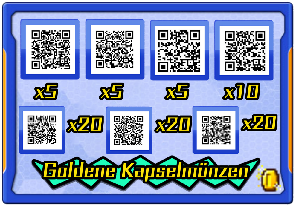 Goldene Kapselmünzen